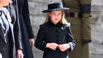 Princess Charlotte Wears Special Brooch Tribute In Honor of Her Great-Grandmother Queen Elizabeth at Funeral